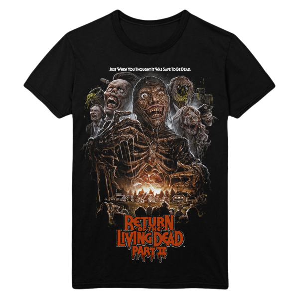 Return of the Living Dead Part II Just When You Thought It Was Safe to Be Dead T Shirt Funny Halloween Shirt For Halloween Jezsport.com