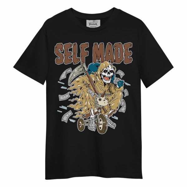 Retro Cacao Wow 4s Shirt - Self Make Skeleton Unisex Shirt Matching Jordan Shirt Jezsport.com