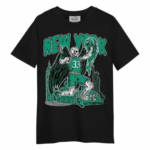 Oxidized Green 4s Shirt - Ewing Era Skeleton Unisex Shirt Matching Jordan Shirt Jezsport.com