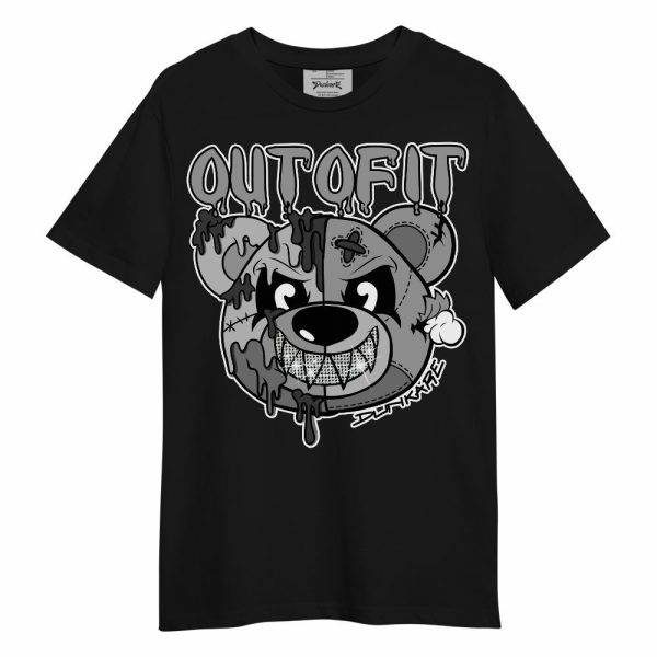 Black Wolf Grey 12s Shirt - Out Of It Bear Unisex Shirt Matching Jordan Shirt Jezsport.com