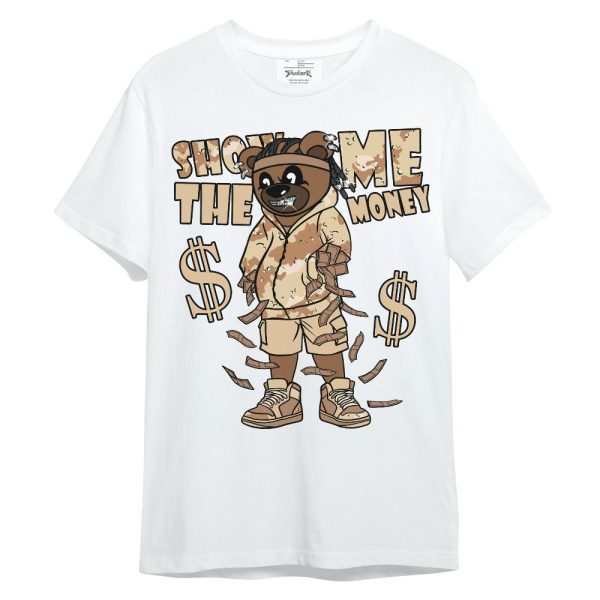 Desert Camo 3s Shirt - Show Me Bear Unisex Shirt Matching Jordan Shirt Jezsport.com