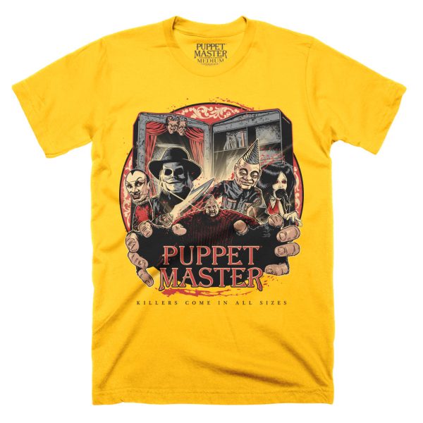 Puppet Master Killers Come In All Sizes T-Shirt Funny Halloween Shirt For Halloween Jezsport.com