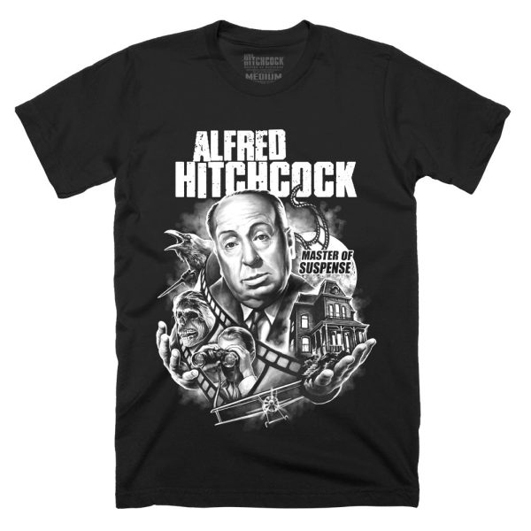 Alfred Hitchcock King Of The Silver Screen T-ShirtFunny Halloween Shirt For Halloween Jezsport.com