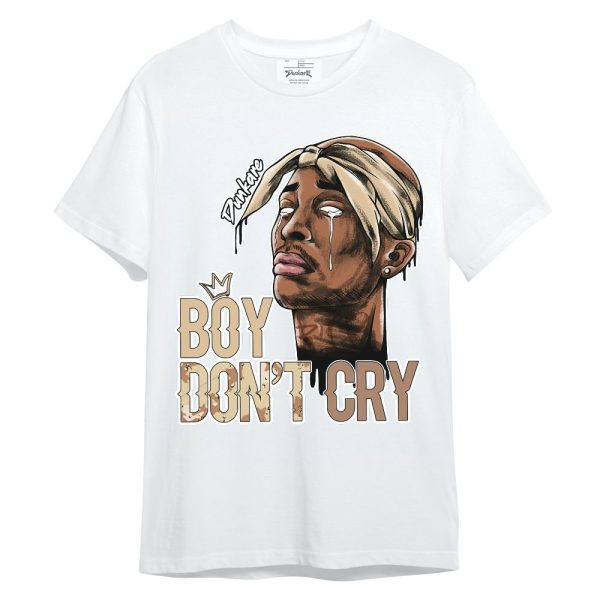 Desert Camo 3s Shirt - Boiz Ain't Cry Unique Unisex Shirt Matching Jordan Shirt Jezsport.com