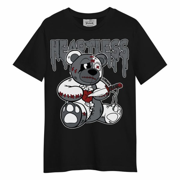 Retro Fire Red 9s Shirt - Heartless Bear Unisex Shirt Matching Jordan Shirt Jezsport.com