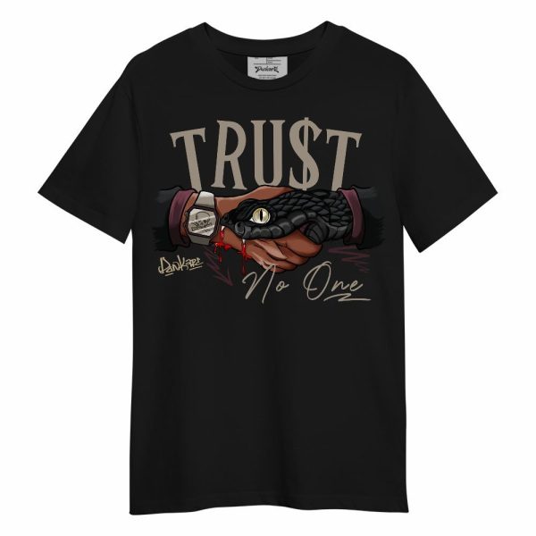 AMM Retro Phantom 4s Shirt, Snake Trust No One Unisex Shirt Matching Jordan Shirt Jezsport.com