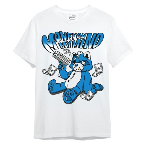 Industrial Blue 4s Shirt - Money On My Mind Raccoon Shirt Unisex Outfit Unisex Shirt Matching Jordan Shirt Jezsport.com