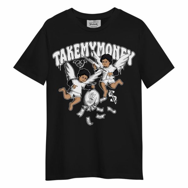 White Thunder 4s Shirt, Take My Money Graphic Unisex Shirt Jezsport.com