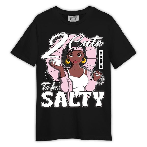 Orchid 4s Shirt, 2 Cute To Be Salty Shirt Outfit Matching Jordan Shirt Jezsport.com