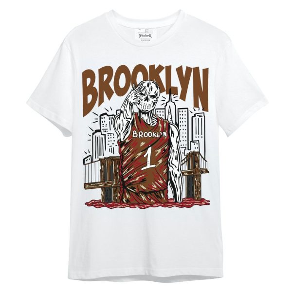 Archaeo Brown 5s Shirt - Brooklyn's Skeleton Unisex Shirt Matching Jordan Shirt Jezsport.com