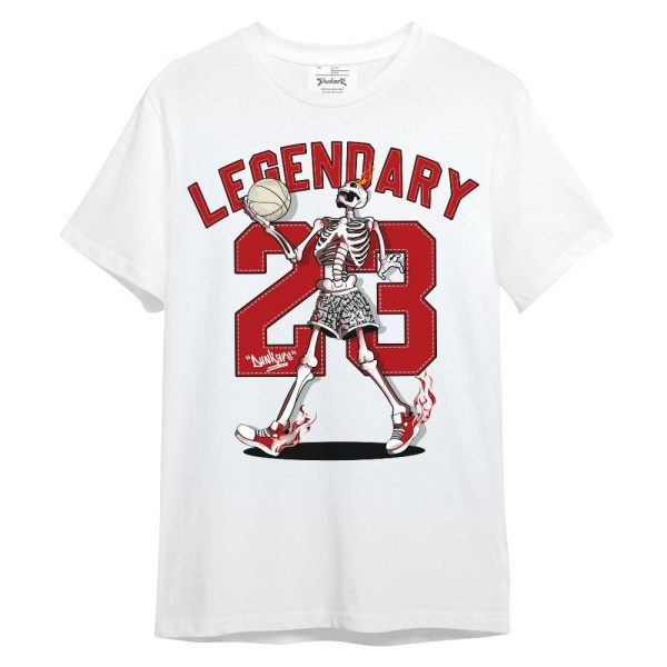 Cement Grey 3s Shirt, 23 Skeleton G.O.A.T Unisex Shirt Matching Jordan Shirt Jezsport.com