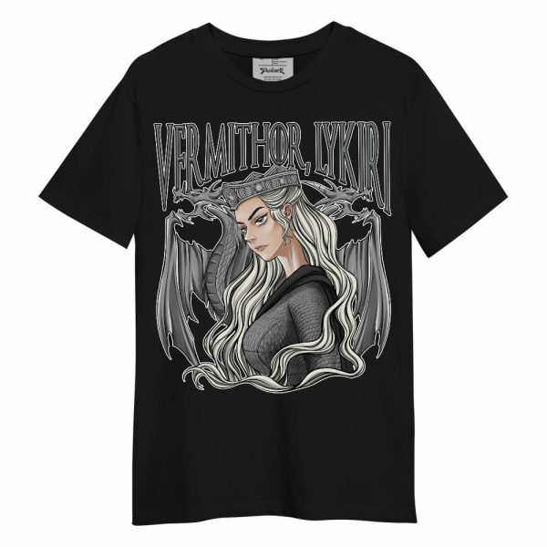 Black Wolf Grey 12s Shirt - Dragon's Mom! Unisex Shirt Matching Jordan Shirt Jezsport.com