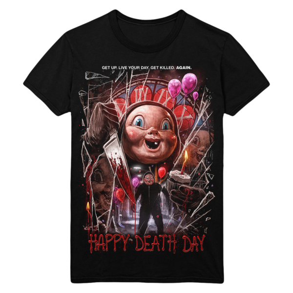 Happy Death Day Live Your Day T Shirt Funny Halloween Shirt For Halloween Jezsport.com