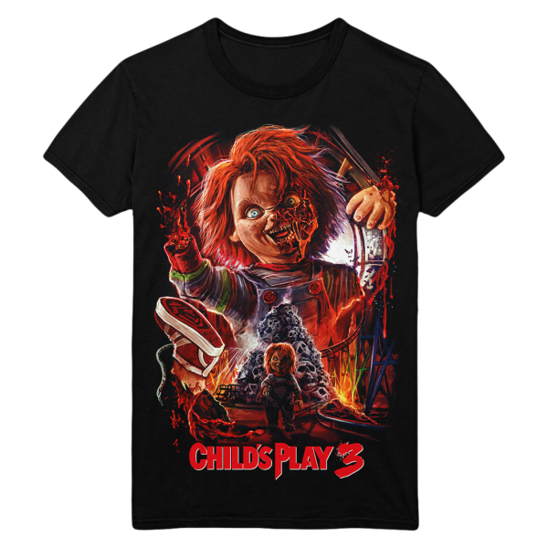 Child's Play 3 Look Who's Stalking T Shirt Funny Halloween Shirt For Halloween Jezsport.com