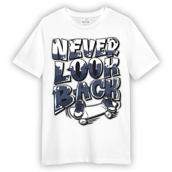 Low Diffused Blue 11s Shirt - Never Looking Back Graphic Shirt Unisex Jezsport.com