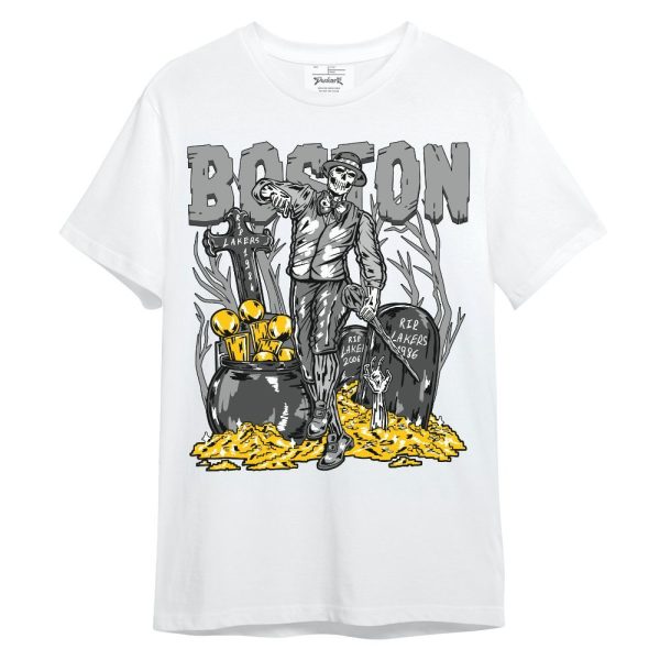 Black Wolf Grey 12s Shirt - Goldrush Skeleton Unisex Shirt Matching Jordan Shirt Jezsport.com