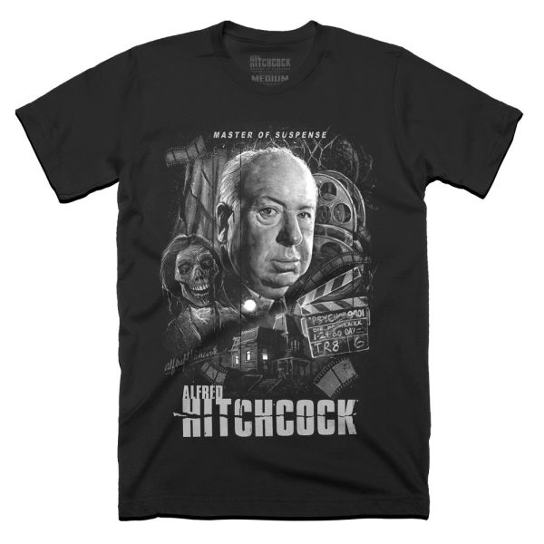 Alfred Hitchcock Master Of Suspense T-Shirt Funny Halloween Shirt For Halloween Jezsport.com