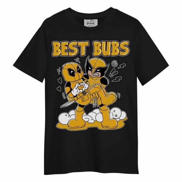 Vivid Sulfur 4s Shirt - Bubs Cartoon Unisex Shirt Matching Jordan Shirt Jezsport.com