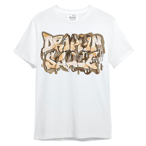 Desert Camo 3s Shirt, Drippin Sauce Typography Unisex Shirt Matching Jordan Shirt Jezsport.com