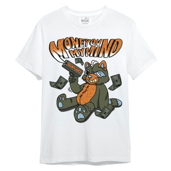 Olive 5s Shirt - Money On My Mind Raccoon Unisex Shirt Matching Jordan Shirt Jezsport.com