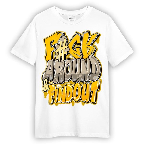 Vivid Sulfur 4s Shirt - F Around Find Out Graphic Shirt Unisex Matching Jordan Shirt Jezsport.com