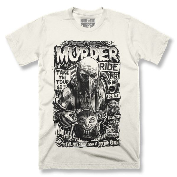 House Of 1000 Corpses Murder Ride T-Shirt Funny Halloween Shirt For Halloween Jezsport.com