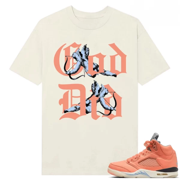 DJ Khaled Jordan 5s to match Sneaker Match Tees Sail "God Did", Matching Jordan Shirt Jezsport.com