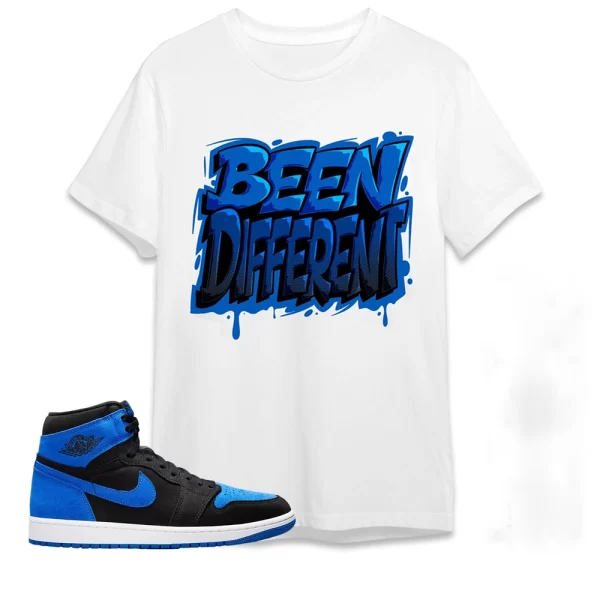 Jordan 1 Royal Reimagined Unisex T-Shirt, Become Different Shirt To Match Sneaker, Matching Jordan Shirt Jezsport.com