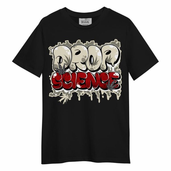 Cement Grey 3s Shirt - Drop Science Unisex Shirt Matching Jordan Shirt Jezsport.com