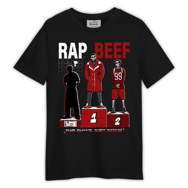 Red Taxi 12s Shirt, Rap Beef Shirt Outfit Retro Taxi Flip 12s Matching Jordan Shirt Jezsport.com