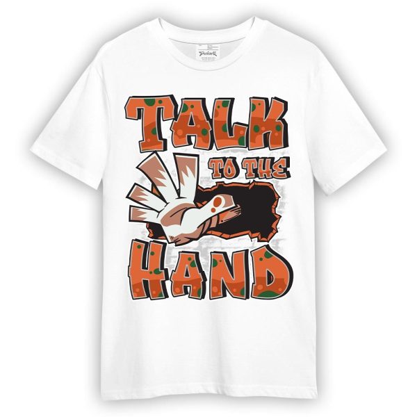 Low Miami 5s Shirt - Talk To Hand Graphic Shirt Unisex Matching Jordan Shirt Jezsport.com