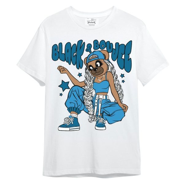 Powder Blue 9s Shirt - Boujee Girls Bear Unisex Shirt Matching Jordan Shirt Jezsport.com