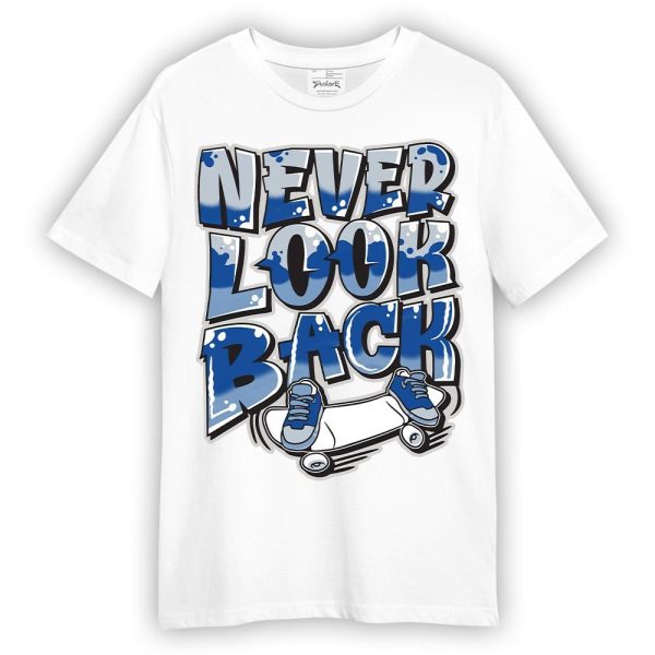 Low Space Royal 11s Shirt - Never Looking Back Graphic Shirt Unisex Matching Jordan Shirt Jezsport.com