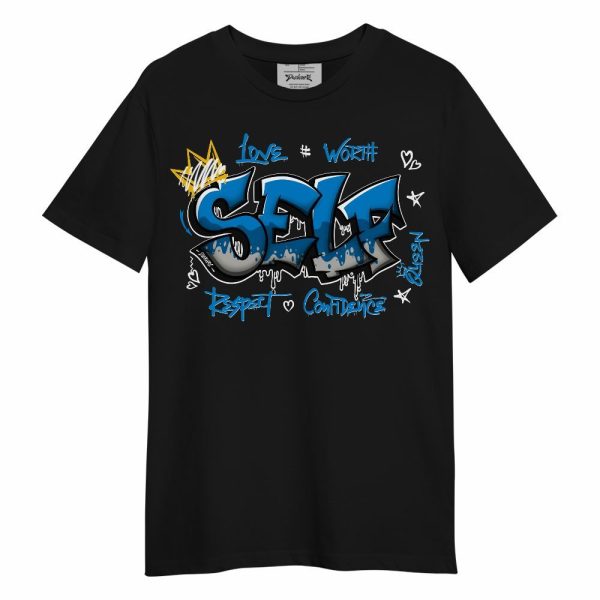 Industrial Blue 4s Shirt, Love Queen Self Unisex Shirt Matching Jordan Shirt Jezsport.com