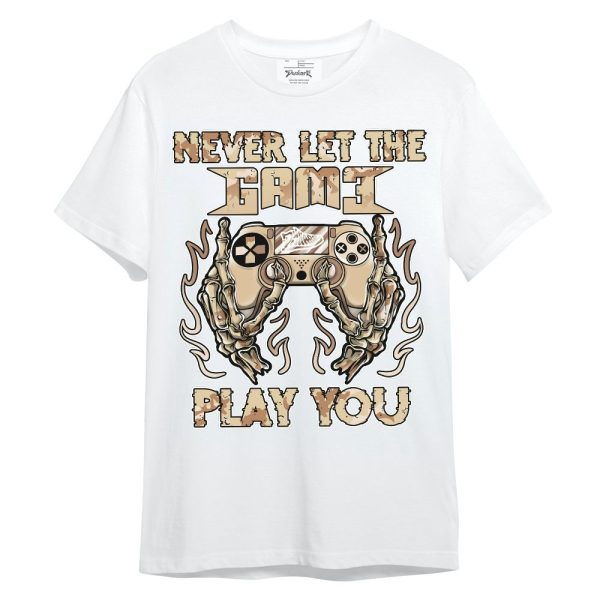 Desert Camo 3s Shirt - PlayGame Skull Unisex Shirt Matching Jordan Shirt Jezsport.com