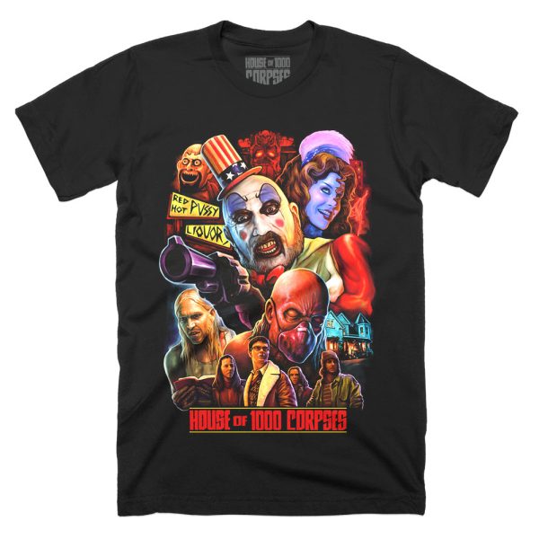 House Of 1000 Corpses Never Get Out Alive T-Shirt Funny Halloween Shirt For Halloween Jezsport.com