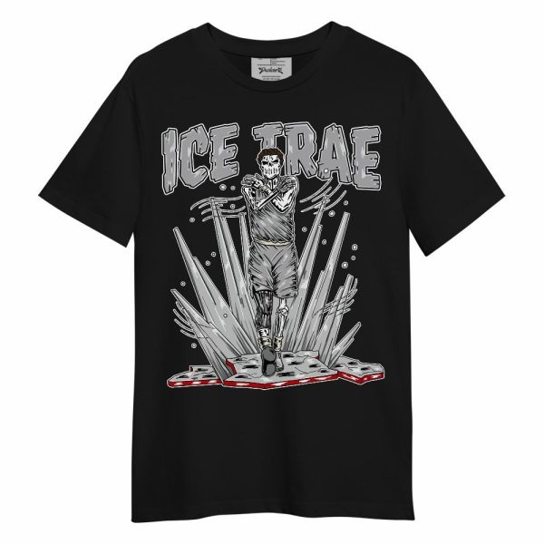 Cement Grey 3s Shirt - Freezed Skeleton Unisex Shirt Matching Jordan Shirt Jezsport.com