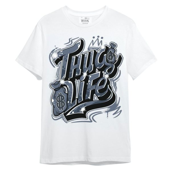 Low Diffused Blue 11s Shirt - Free Thug Living Graphic Unisex Shirt Matching Jordan Shirt Jezsport.com