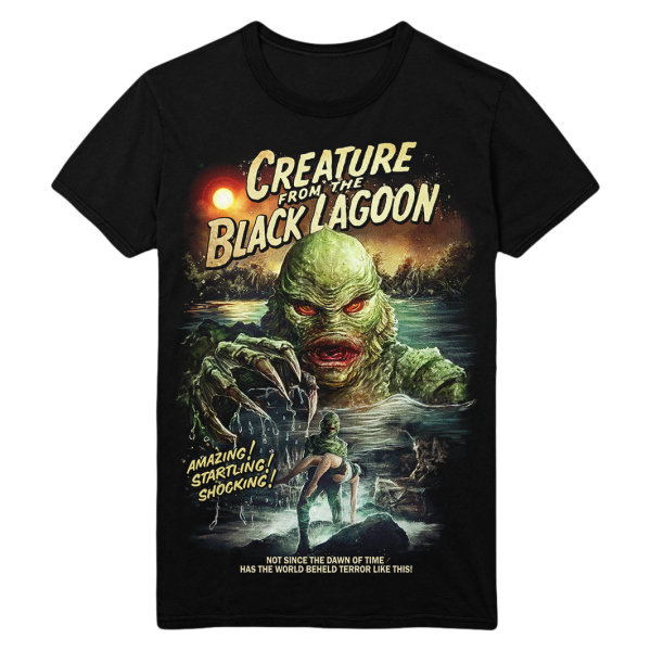 Creature from the Black Lagoon Not Since the Dawn of Time T Shirt Funny Halloween Shirt For Halloween Jezsport.com