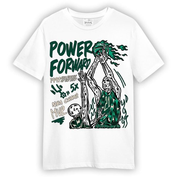 Oxidized Green 4s Shirt - Power Shot Skeleton Shirt Unisex Matching Jordan Shirt Jezsport.com