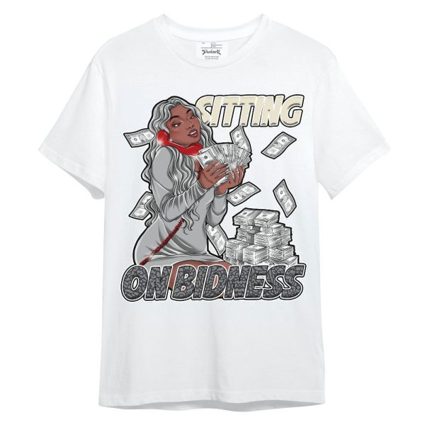 Cement Grey 3s Shirt - Bidness Unique Unisex Shirt Matching Jordan Shirt Jezsport.com