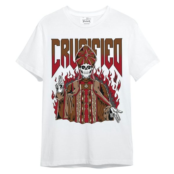 Archaeo Brown 5s Shirt - Crucified Skeleton Unisex Shirt Matching Jordan Shirt Jezsport.com