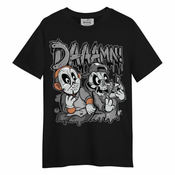 Black Wolf Grey 12s Shirt - Damn Shoe Graphic Unisex Shirt Matching Jordan Shirt Jezsport.com