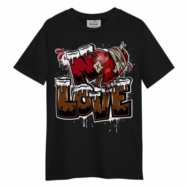 Archaeo Brown 5s Shirt, Drip No Love Unisex Shirt Matching Jordan Shirt Jezsport.com