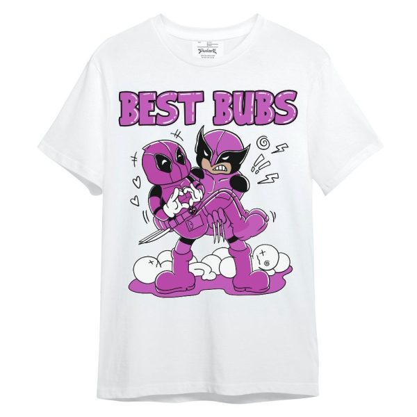 Hyper Violet 4s Shirt - Bubs Cartoon Unisex Shirt Matching Jordan Shirt Jezsport.com