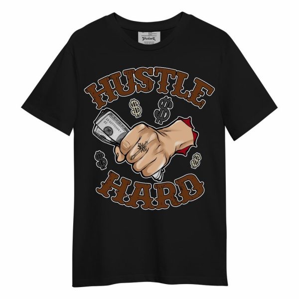 Archaeo Brown 5s Shirt - Hustles Hard! Unisex Shirt Matching Jordan Shirt Jezsport.com