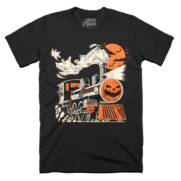 October Express T-Shirt Funny Halloween Shirt For Halloween Jezsport.com