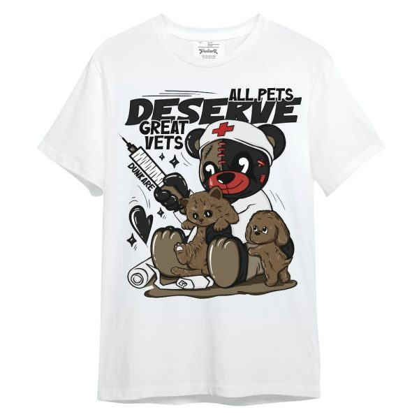 Olive 9s Shirt - All Pets Deserve Great Vets Bear Shirt Unisex Oufit Unisex Shirt Jezsport.com