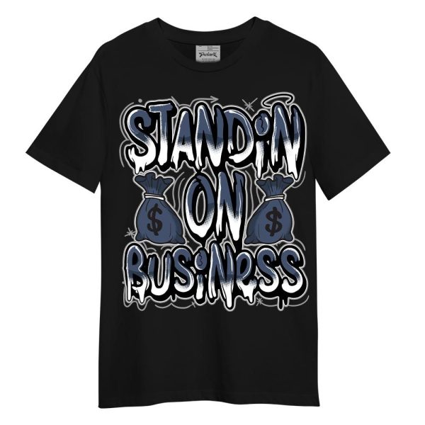 Low Diffused Blue 11s Shirt - Standin' Business Graphic Shirt Unisex Matching Jordan Shirt Jezsport.com