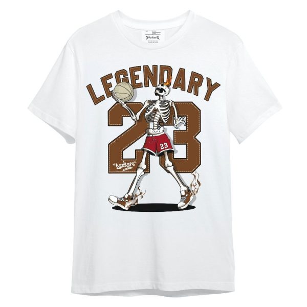 Archaeo Brown 5s Shirt, 23 Skeleton G.O.A.T Unisex Shirt Matching Jordan Shirt Jezsport.com